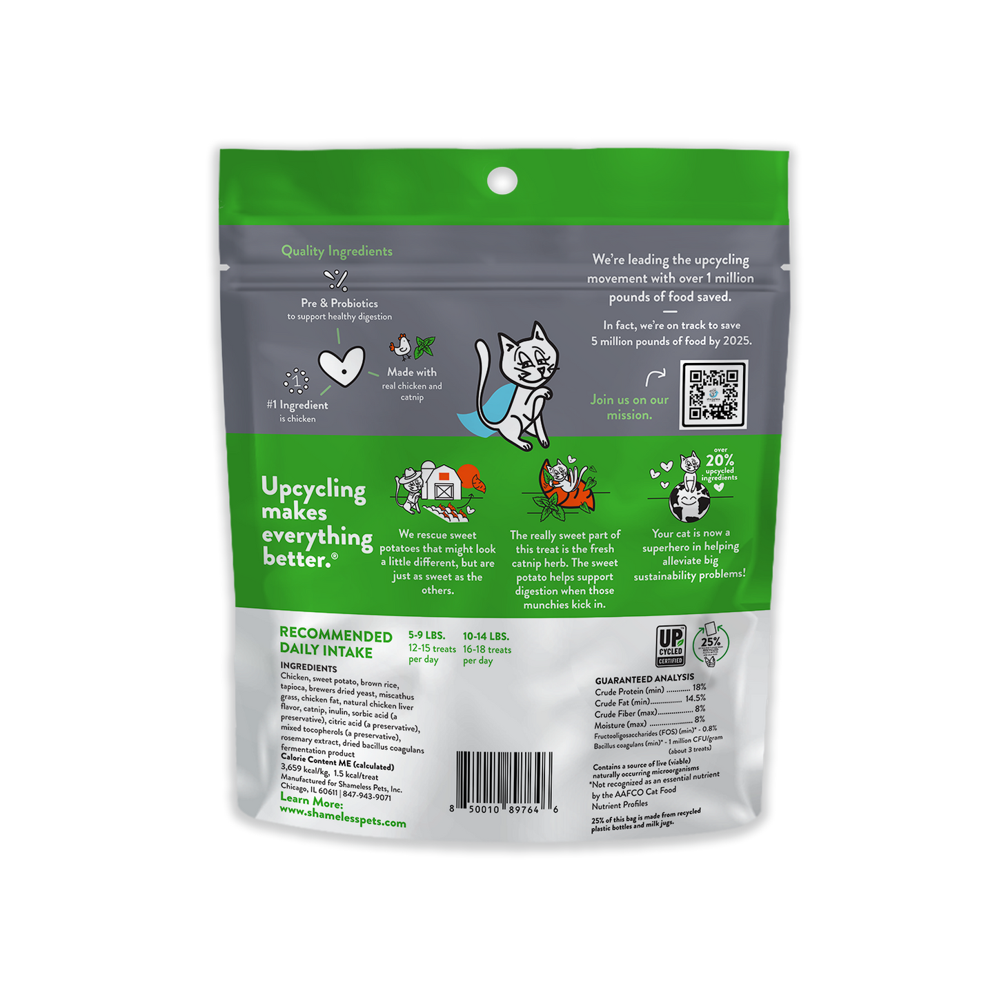 Shameless Pets - Catnip N Chill Crunchy Cat Treats