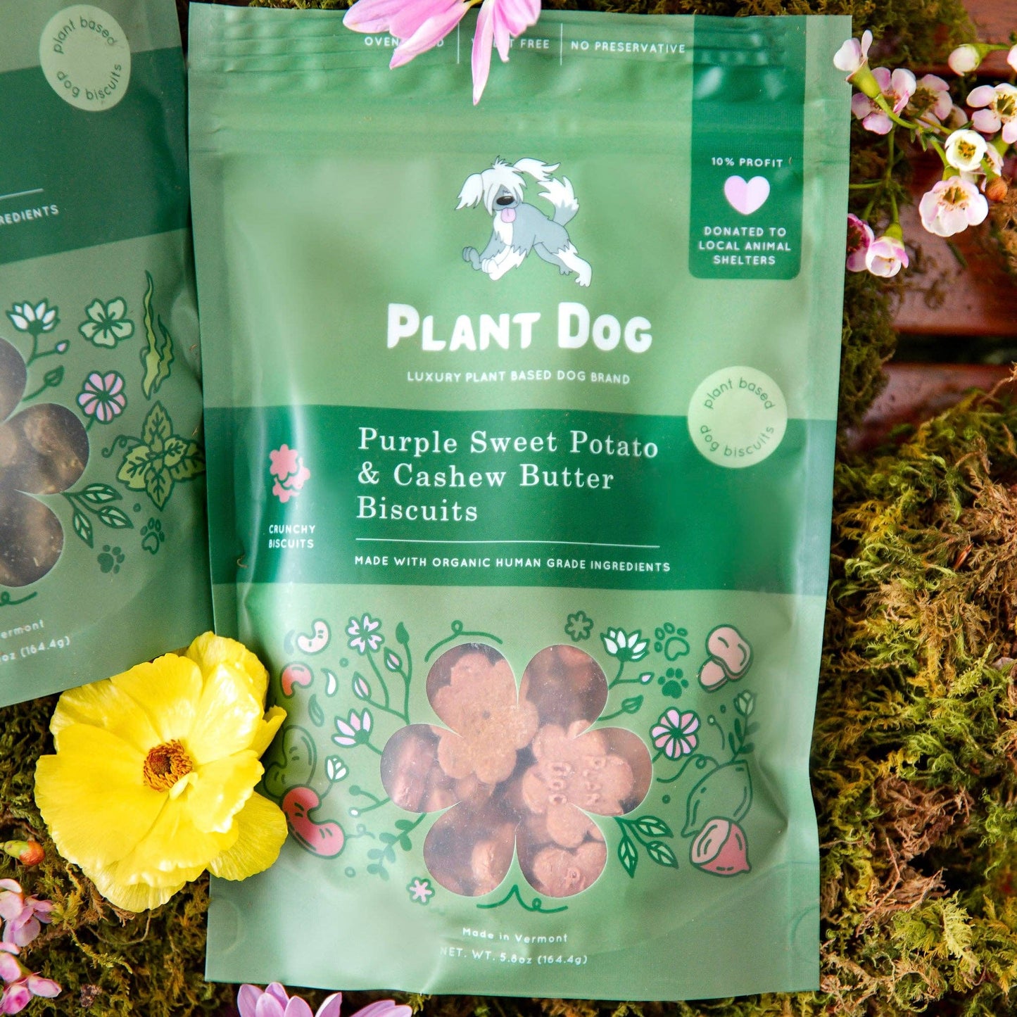 Plant Dog - Purple Sweet Potato Biscuit- Natural Antioxidant