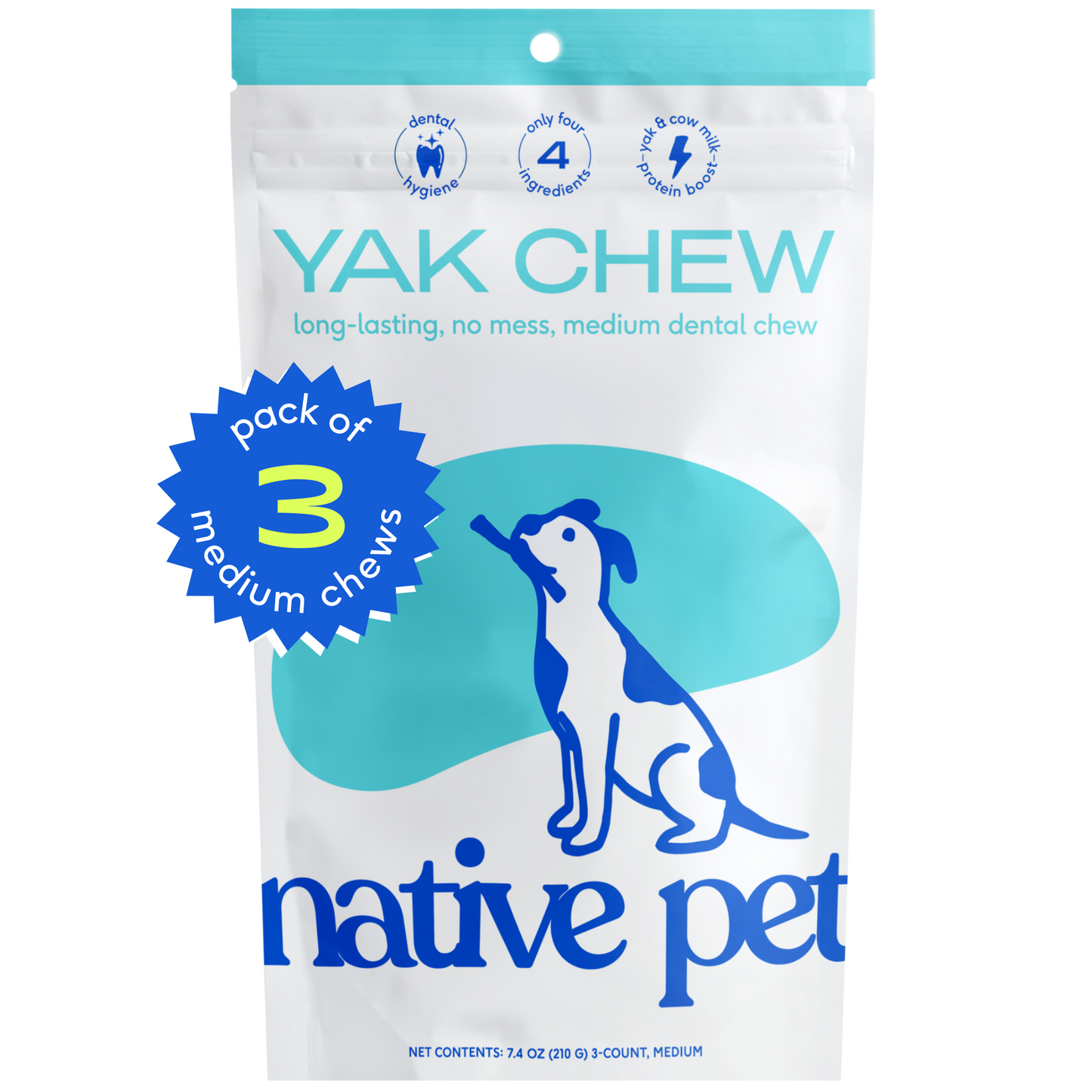 Native Pet - Yak Chews - Medium