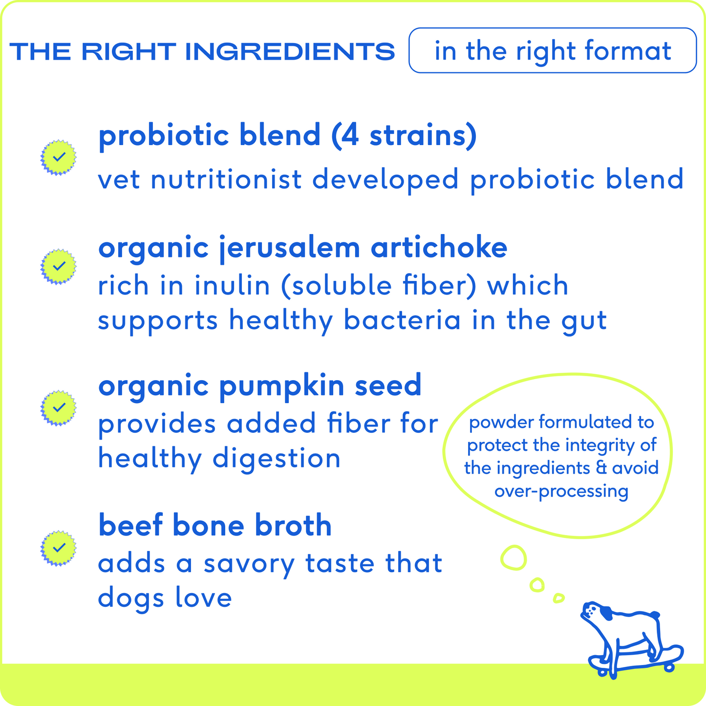 Native Pet - Probiotic Topper for Dogs