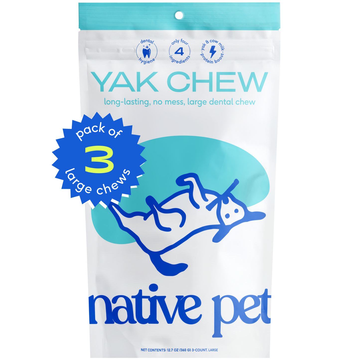Native Pet - Yak Chews - Medium