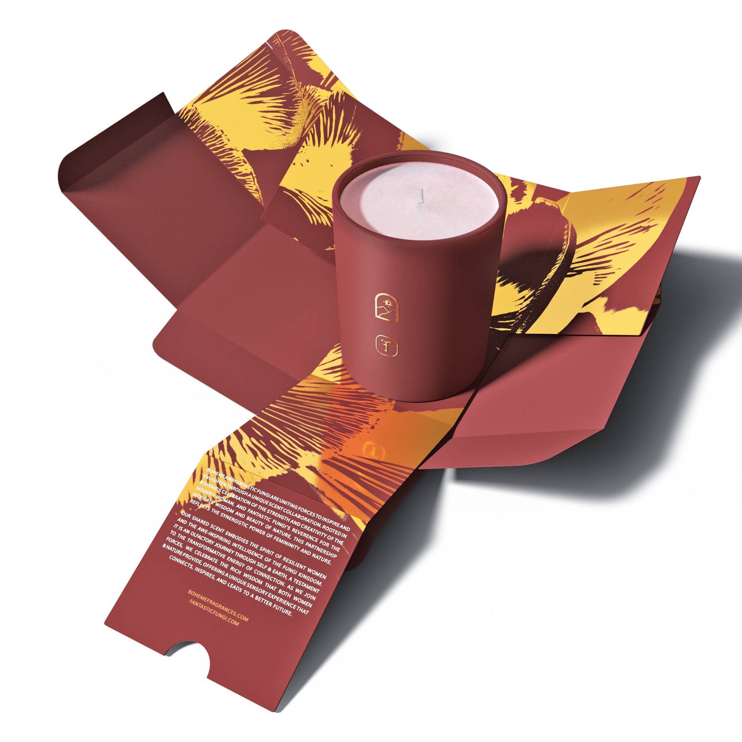 Sacred Spores - A Boheme Fragrances x Fantastic Fungi Collaboration Candle