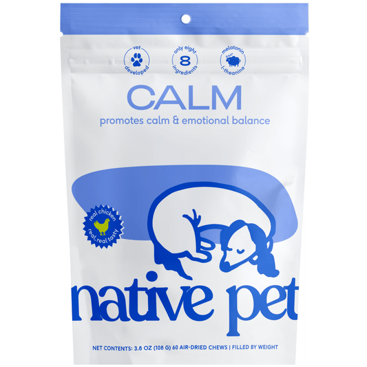 Native Pet: Calm Chicken Chews 30 Count
