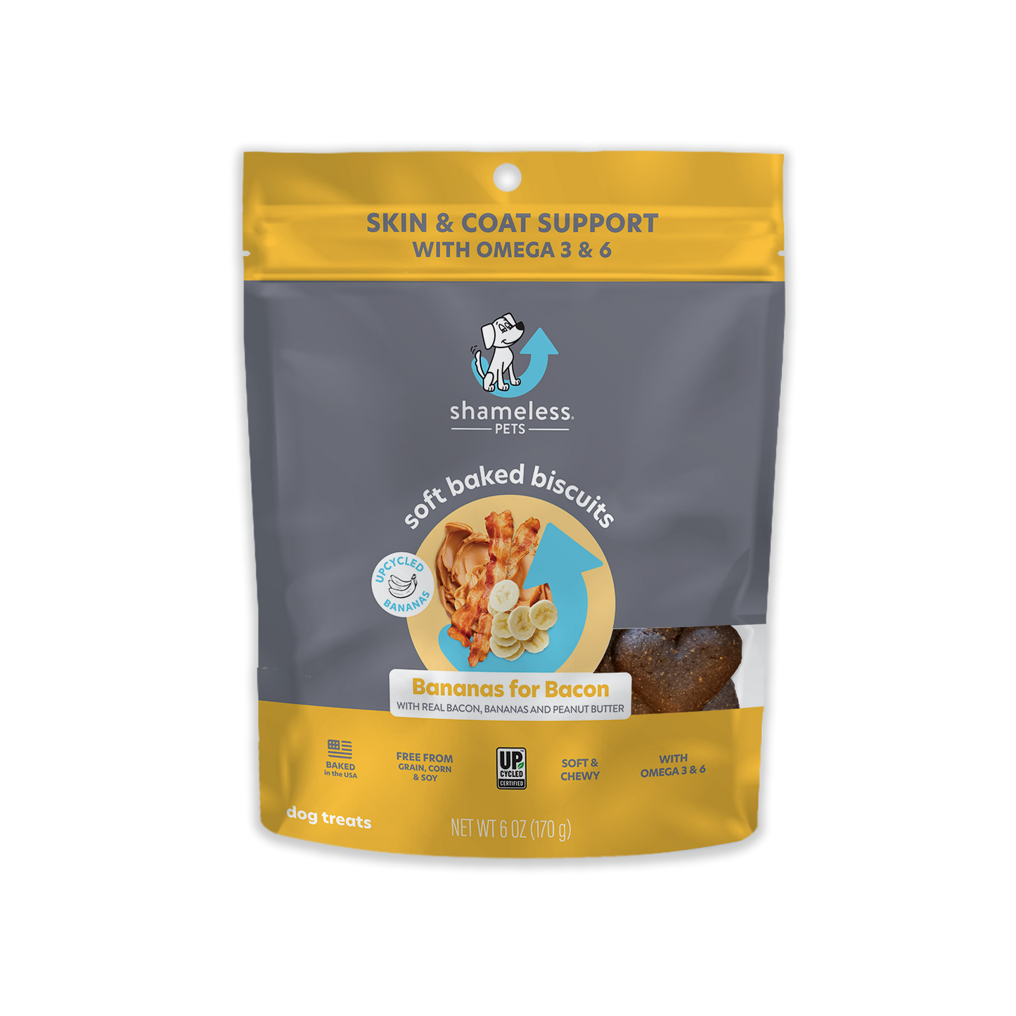 Shameless Pets - Bananas For Bacon Soft Baked Dog Treats