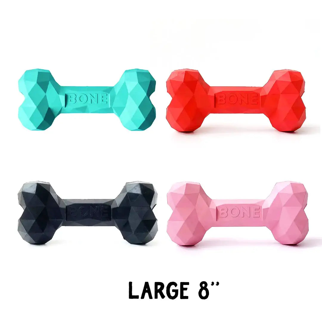 Busy Body Bone: Durable Rubber Dog Toy for Engaging Playtime