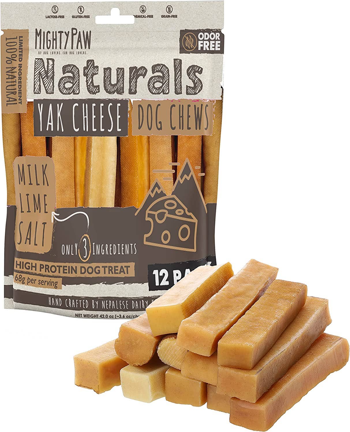 Naturals Yak Cheese Dog Chews