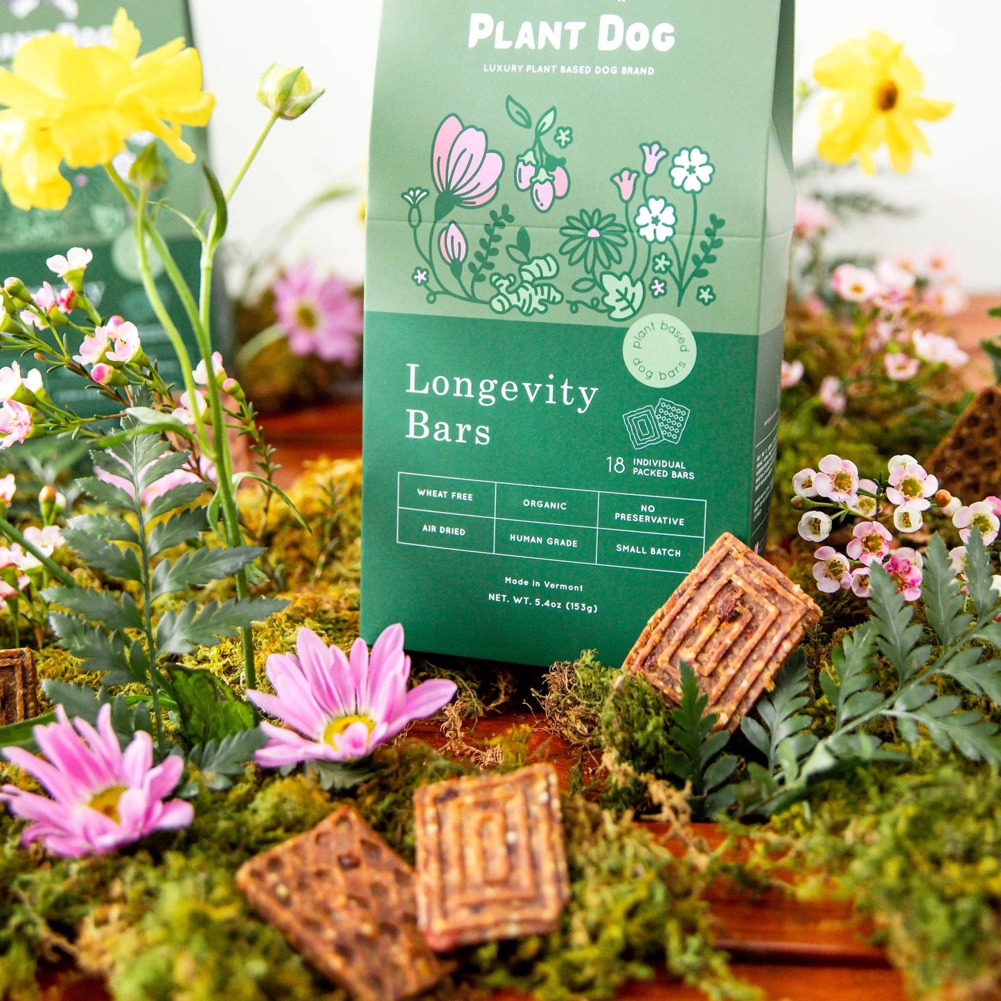 Plant Dog - Longevity Wellness Bar - (18 ct)