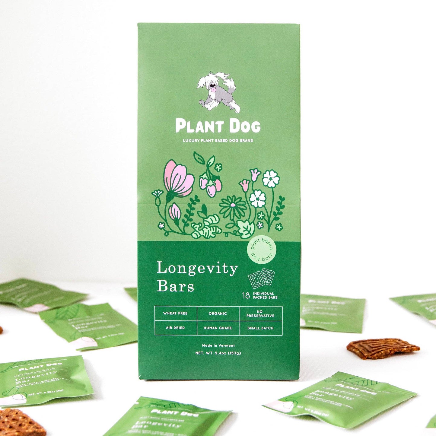 Plant Dog - Longevity Wellness Bar - (18 ct)