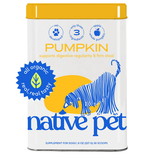 Native Pet - Organic Pumpkin Powder for Gut Health 8 oz