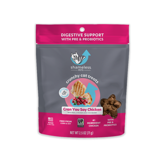 Shameless Pets - Cran U Say Chicken Crunchy Cat Treats