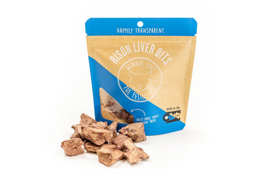 Winnie Lou: The Feline Co - Bison Liver Bits for Cats